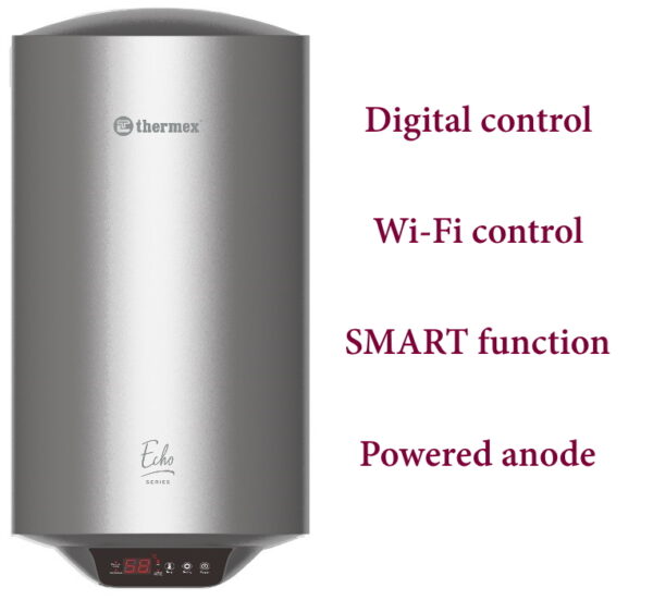 Водонагреватель (бойлер) 100 л – Thermex Echo 100V “Е-Анод” — изображение 4